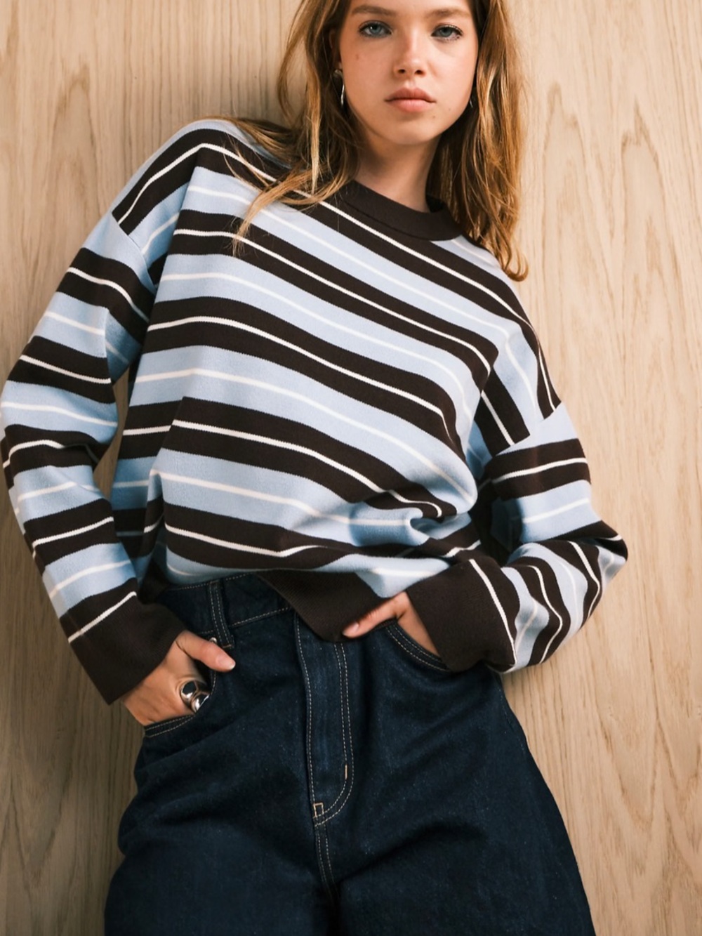 Mango Crew Neck Sweater